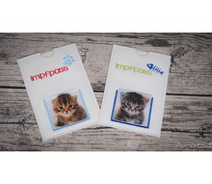 ITH - Stickserie Impfpasshüllen - Hund, Katze, Pferd, Kaninchen